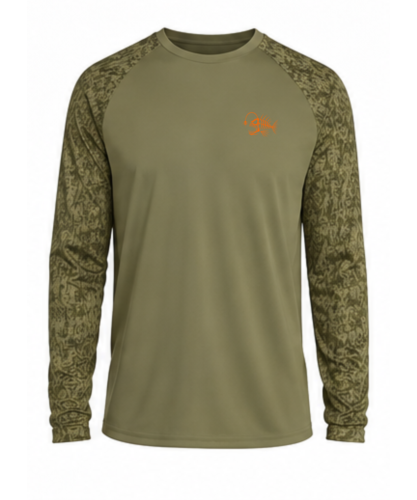 Long Sleeve Digi Camo Performance Tee