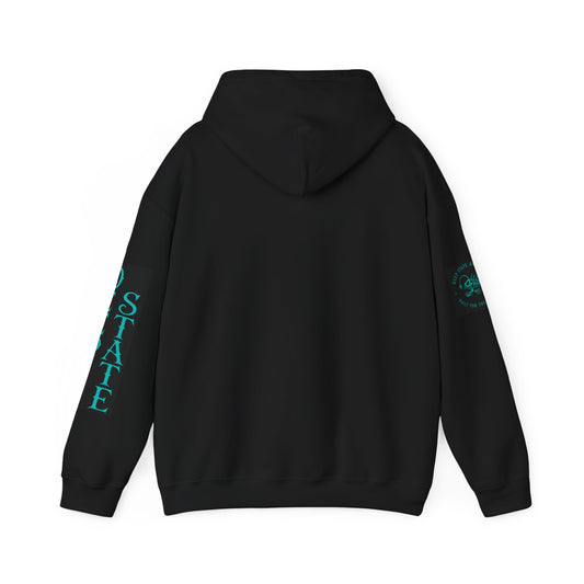 Teal Monogram Hoodie