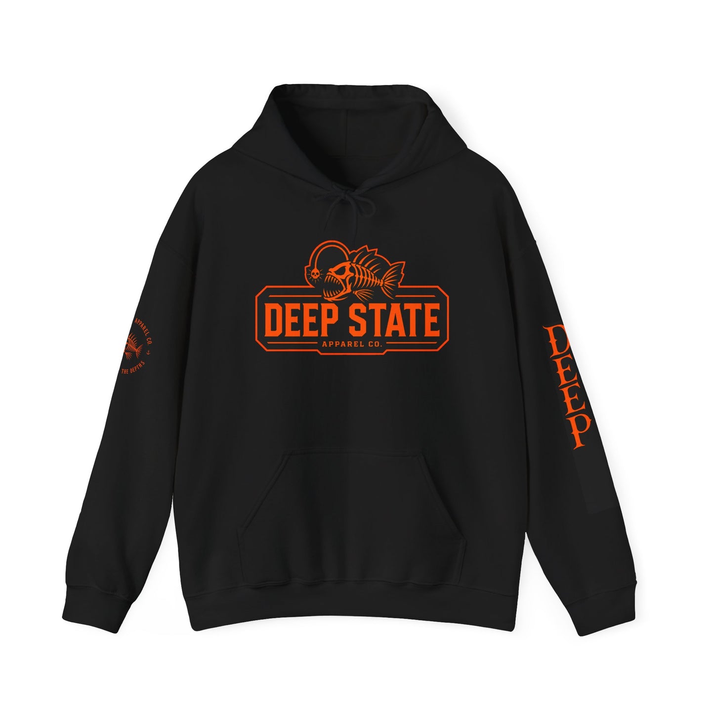 Orange Monogram Hoodie