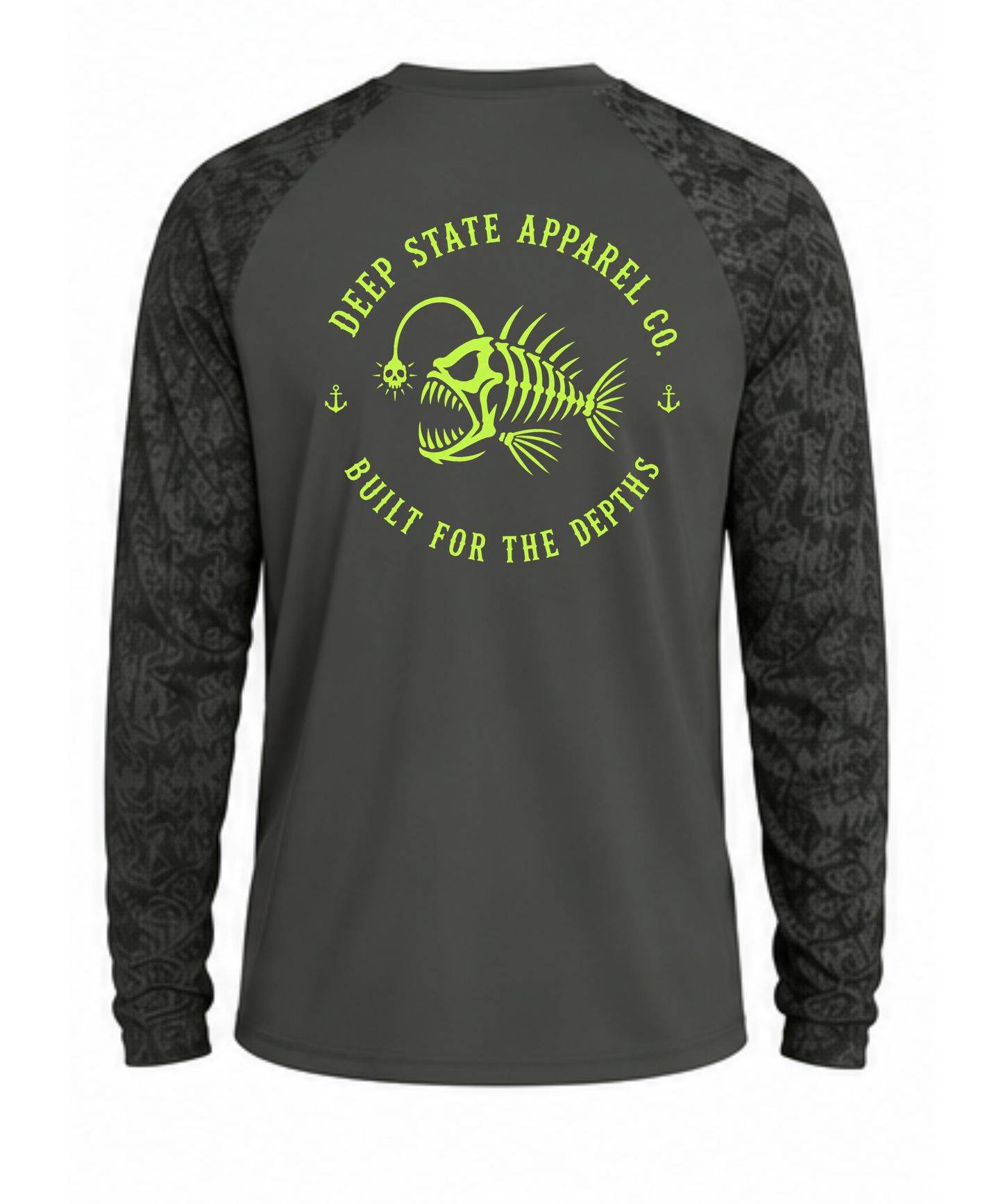 Long Sleeve Digi Camo Performance Tee