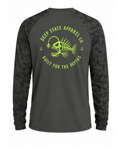 Long Sleeve Digi Camo Performance Tee