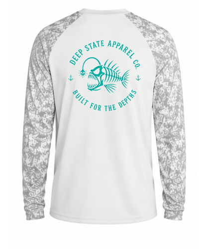 Long Sleeve Digi Camo Performance Tee