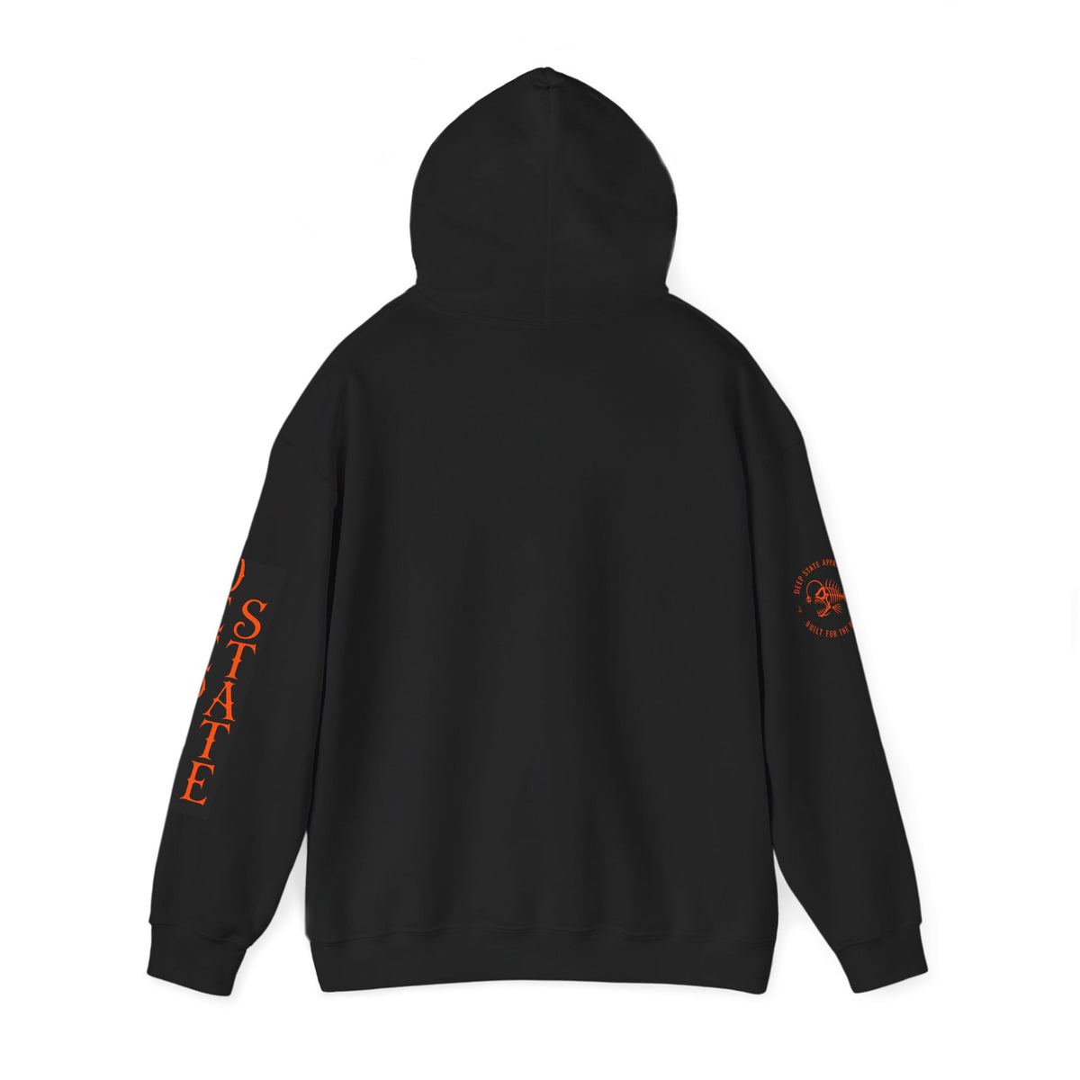 Orange Monogram Hoodie