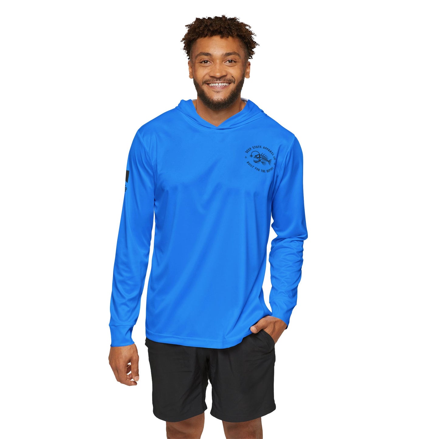 OG Hooded Performance Shirt- Blue